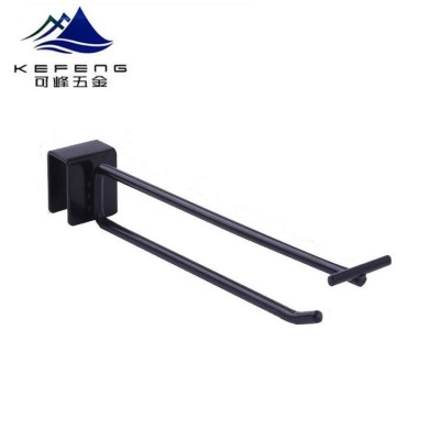 Garment Shop Square Tube Bar Hook With Price Tag