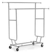 Ownace China Manufacturer Folding Rolling Garment Display Rack